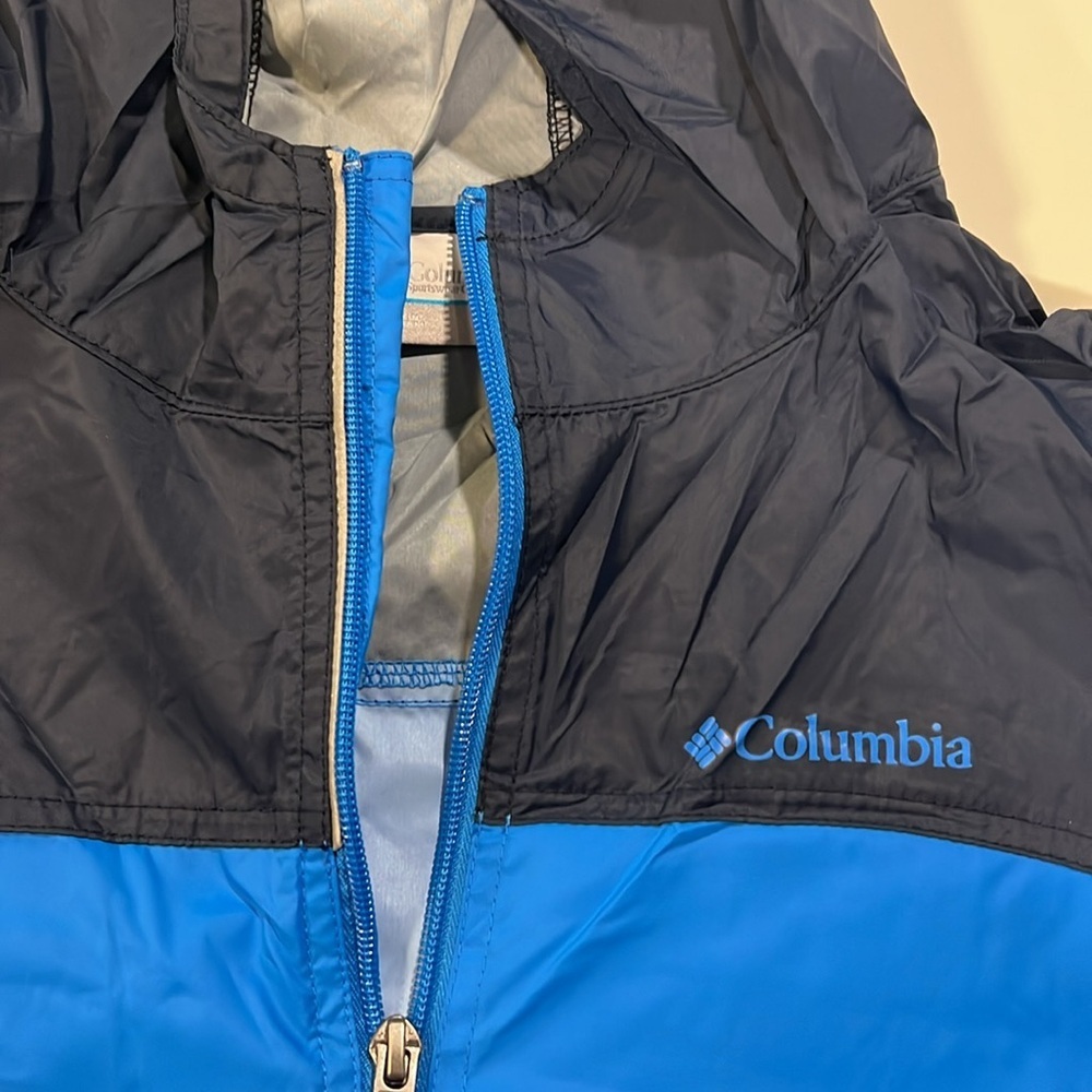 Columbia - boys 10/12 lightweight windbreaker, rain coat - Picture 4 of 5